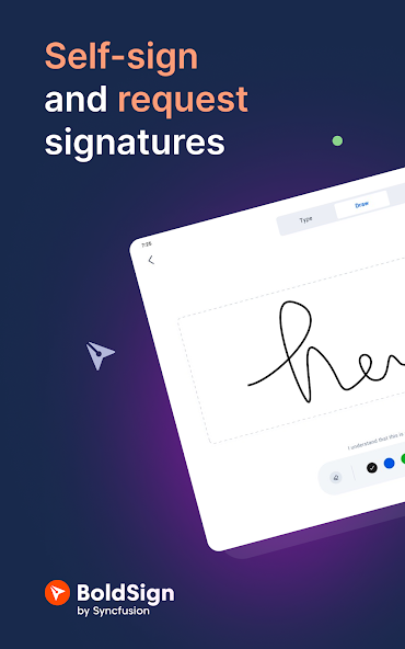 BoldSign - Self-sign and request signatures